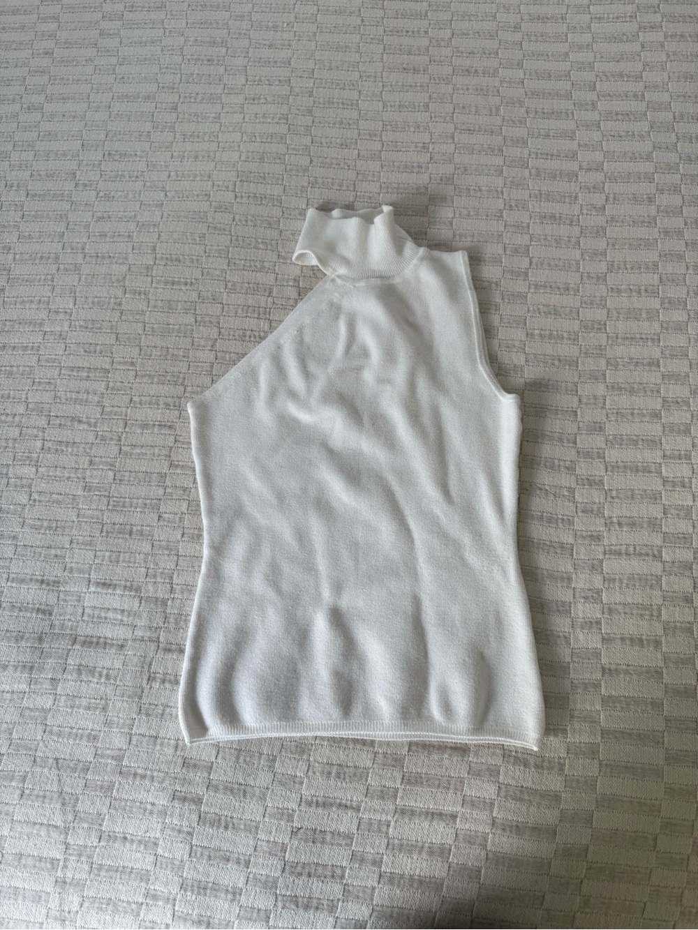 White Knit Top